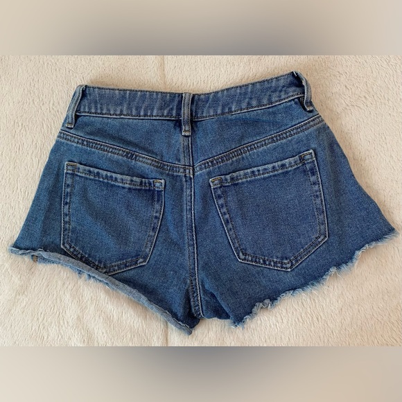 Pacsun High Rise Festival Jean Shorts - Picture 2 of 3